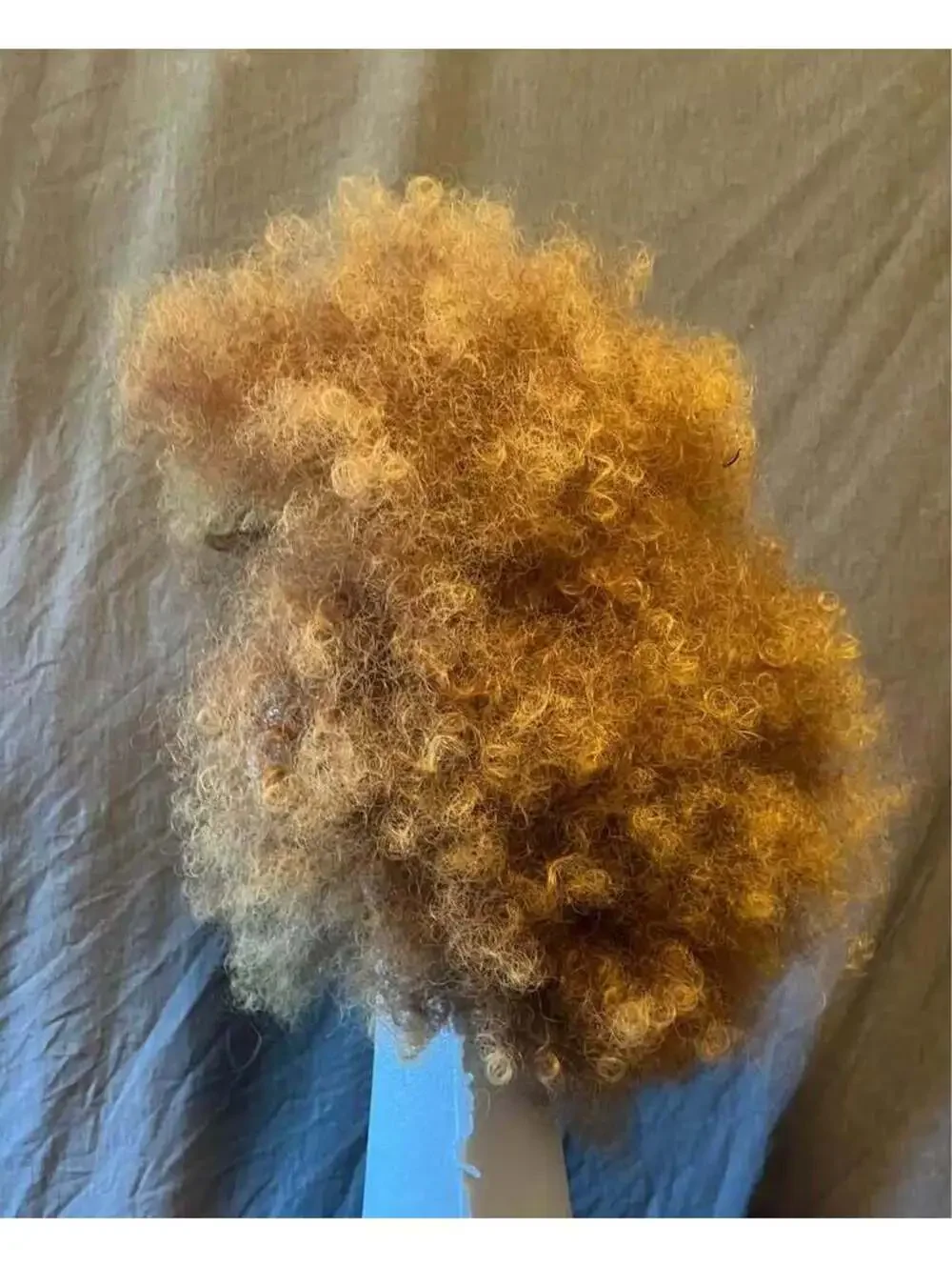 Honey Blonde Afro Wig